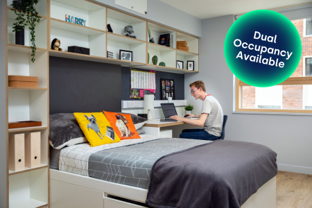 Premium Studio Student flat to rent on Bampfylde Street, Exeter, EX1