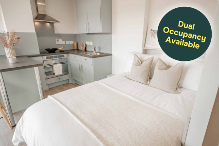 Gold Studio Student flat to rent on Market Street, Newcastle, NE1