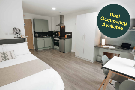 Gold Studio Student flat to rent on Military Road, Canterbury, CT1