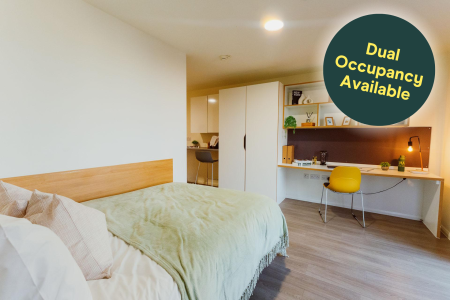 Gold Plus Studio (City View) Student flat to rent on Bridge Street, Cardiff, CF10