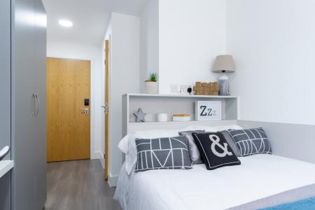 Silver En Suite 1 bed student flat to rent on Collegelands, 10 Havannah Street, Glasgow, G4