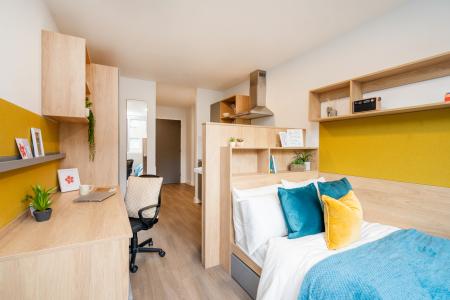 Studio Standard Student flat to rent on Moulsecoomb Way, Brighton, BN2