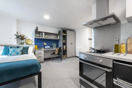 Ground Floor Silver Studio Student flat to rent on Vauxhall Road, Birmingham, B7