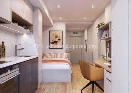 Standard Studio Student flat to rent on Renfield Street, Glasgow, G2