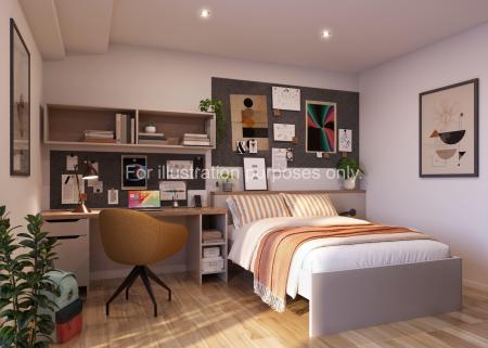 Deluxe Studio Student flat to rent on Renfield Street, Glasgow, G2