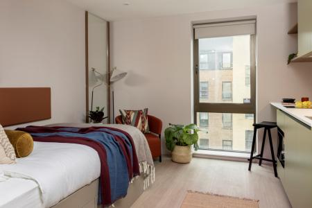 Classic Studio Student flat to rent on Dunedin Street, Edinburgh, EH7