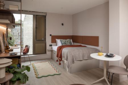 Deluxe Studio Student flat to rent on Dunedin Street, Edinburgh, EH7