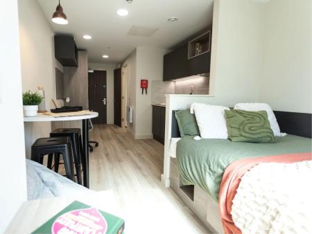 Penthouse Studio Student flat to rent on Stanley Studios Portsmouth, Coburg Street, Portsmouth, PO1
