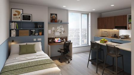 Silver Plus Studio Student flat to rent on Fairlawn Avenue, Bristol, BS34