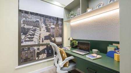 Classic Studio Student flat to rent on St Vincent Street, Glasgow, G2