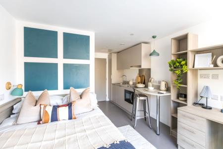 Platinum Plus Studio Student flat to rent on Silverthorne Lane, Bristol, BS2