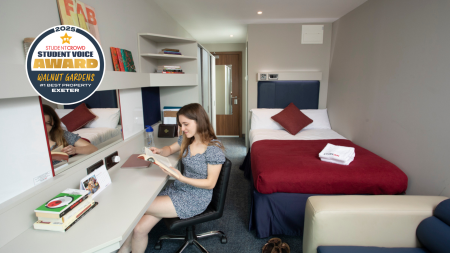 Diamond En-suite Serviced Apartment 6 bed student flat to rent on Walnut Gardens, Exeter, EX4