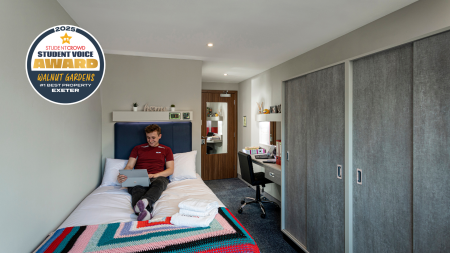 Platinum Plus En-suite Serviced Apartment 5 bed student flat to rent on Walnut Gardens, Exeter, EX4