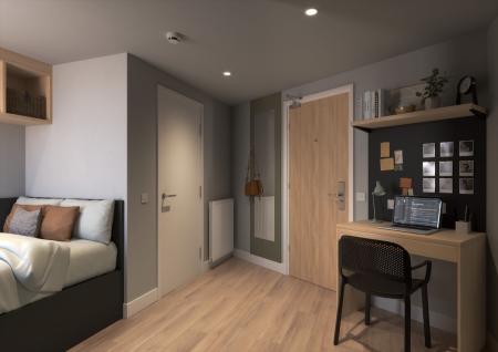 Classic Ensuite, Penthouse Student flat to rent on Deansgate, Manchester, M3