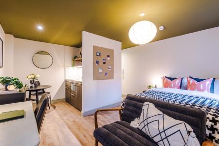 Studio Student flat to rent on Consort Terrace, Leeds, LS3