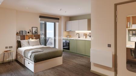 Platinum Plus Studio Student flat to rent on Halmyre Street, Edinburgh, EH6