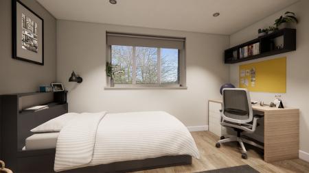 City Edge - Bronze Ensuite 3 bed student flat to rent on Ardwick Green South, Manchester, M13
