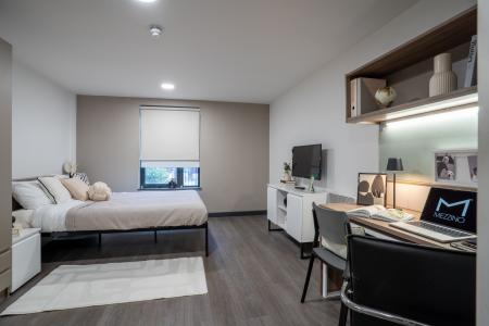 Deluxe Studio Student flat to rent on Woodhouse Square, Leeds, LS3