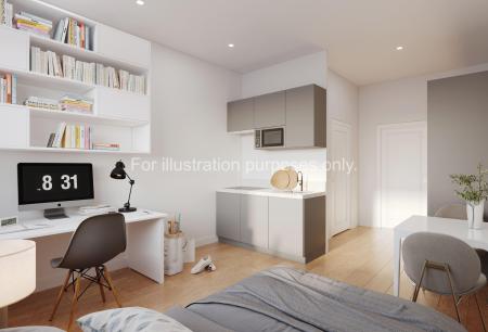 Premium Plus Studio Student flat to rent on Sizer Street, Preston, PR1