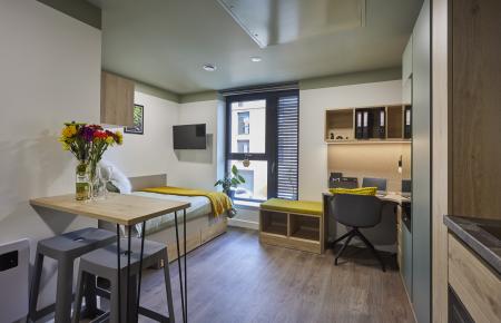 Studio (Top Floor) Student flat to rent on Front St, Durham, DH1