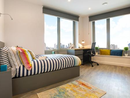 Gold Studio 1 bed student flat to rent on Great Court, 78 Rolls Road, London, SE1