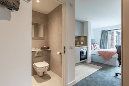 Silver Studio 1 bed student flat to rent on Glasgow West End, Glasgow, G3