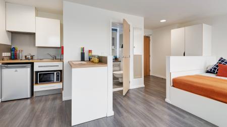 Bronze Studio 1 bed student flat to rent on Dunaskin Mill, 5 Dunaskin Street, Glasgow, G11