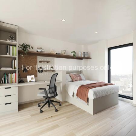 Deluxe Studio Student flat to rent on Between Towns Road, Oxford, OX4