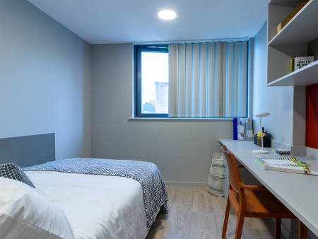 Block A Superior Floors 11-14 1 bed student flat to rent on Calico, Norton Street, Liverpool, L3