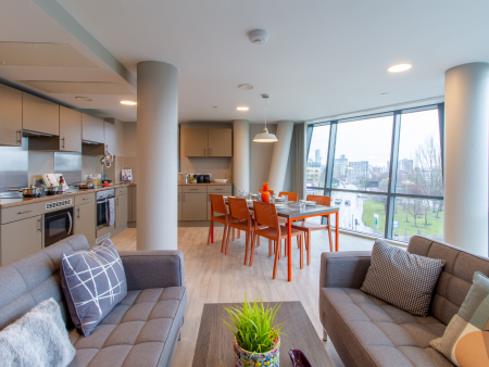Block A Superior Floors 7-10 1 bed student flat to rent on Calico, Norton Street, Liverpool, L3