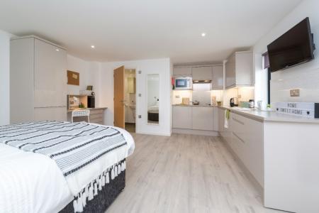 Student studio flat to rent on Premium Studio, Exeter, EX1