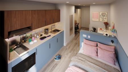 Silver Plus Studio Student flat to rent on Fairlawn Avenue, Bristol, BS34