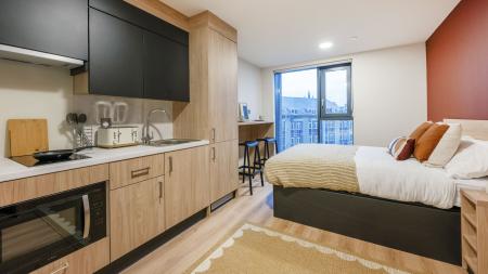 Gold Plus Studio Student flat to rent on Haymarket Yards, Edinburgh, EH12