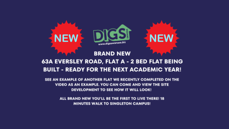 2 bedroom 2 bed student flat to rent on Eversley Road, Swansea, SA2