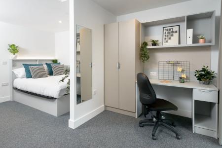 true Sky Studio Student flat to rent on Broad Lane, Sheffield, S1