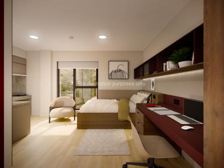 Premium Studio Student flat to rent on Swan Street, Glasgow, G4