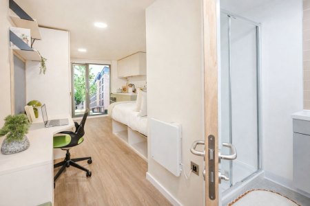 Silver Plus Studio Student flat to rent on Halmyre Street, Edinburgh, EH6