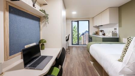 Platinum Plus Studio Student flat to rent on Halmyre Street, Edinburgh, EH6