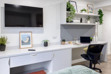 true Studio River View Student flat to rent on Morfa Road, Swansea, SA1