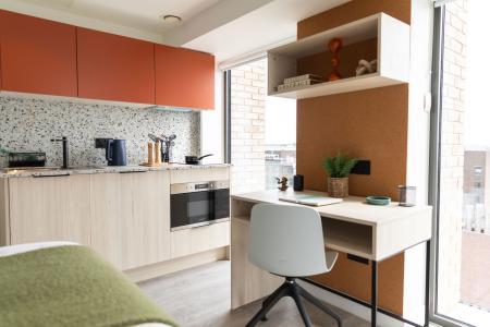 Studio (11-16) 1 bed student flat to rent on 77 John St, Glasgow, G1