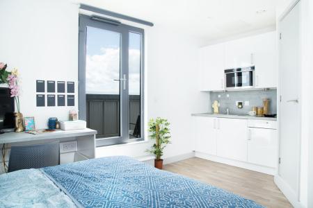 Deluxe Studio 1 bed student flat to rent on Stoddart St, Newcastle, NE2