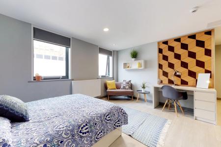 Deluxe Studio 1 bed student flat to rent on 24 Bernard St, Southampton, SO14