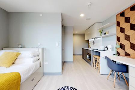 Deluxe Plus Studio 1 bed student flat to rent on 24 Bernard St, Southampton, SO14
