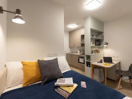 Premium Studio Student flat to rent on Alexandra Road, Swansea, SA1