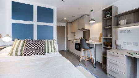 Bronze Studio Student flat to rent on Silverthorne Lane, Bristol, BS2