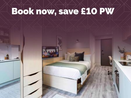 Studio Premium Student flat to rent on University Road, Belfast, BT7