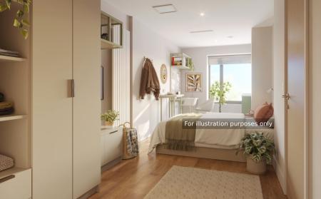Bronze Studio Student flat to rent on Marlborough Street, Bristol, BS1