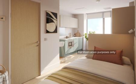 Bronze Plus Studio Student flat to rent on Marlborough Street, Bristol, BS1
