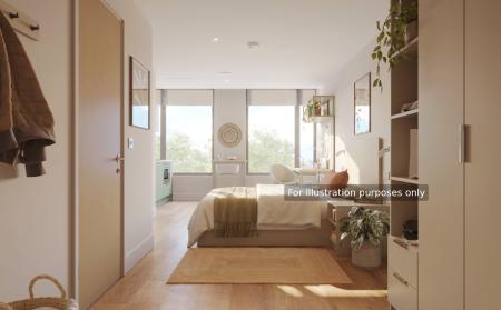 Gold Studio Student flat to rent on Marlborough Street, Bristol, BS1