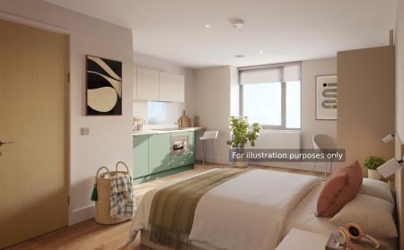 Silver Plus Studio Student flat to rent on Marlborough Street, Bristol, BS1